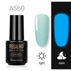 Гел Лак Фосфоресциращ Ефект 7ml A550 Rosalind